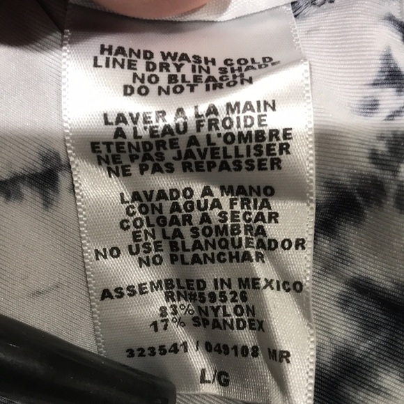 LUCKY BRAND TANKINI TOP L - Picture 4 of 8